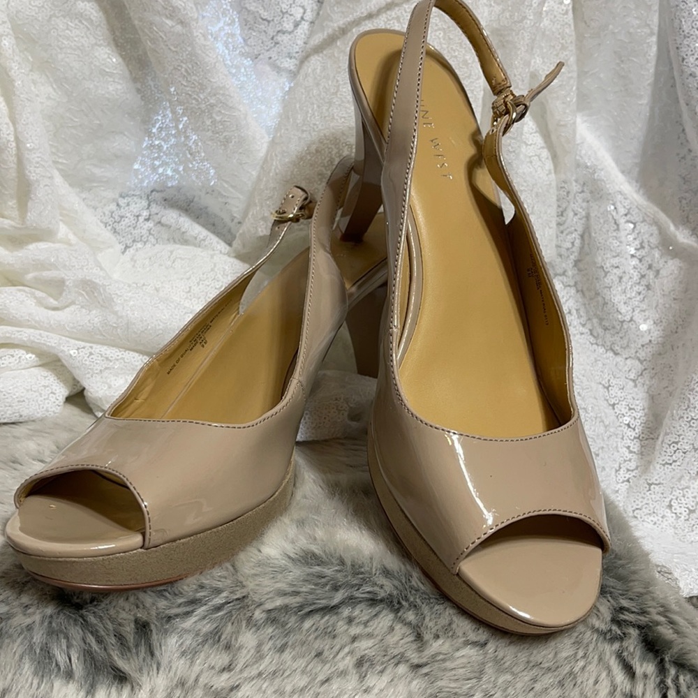 Nine West open front heel size 9M